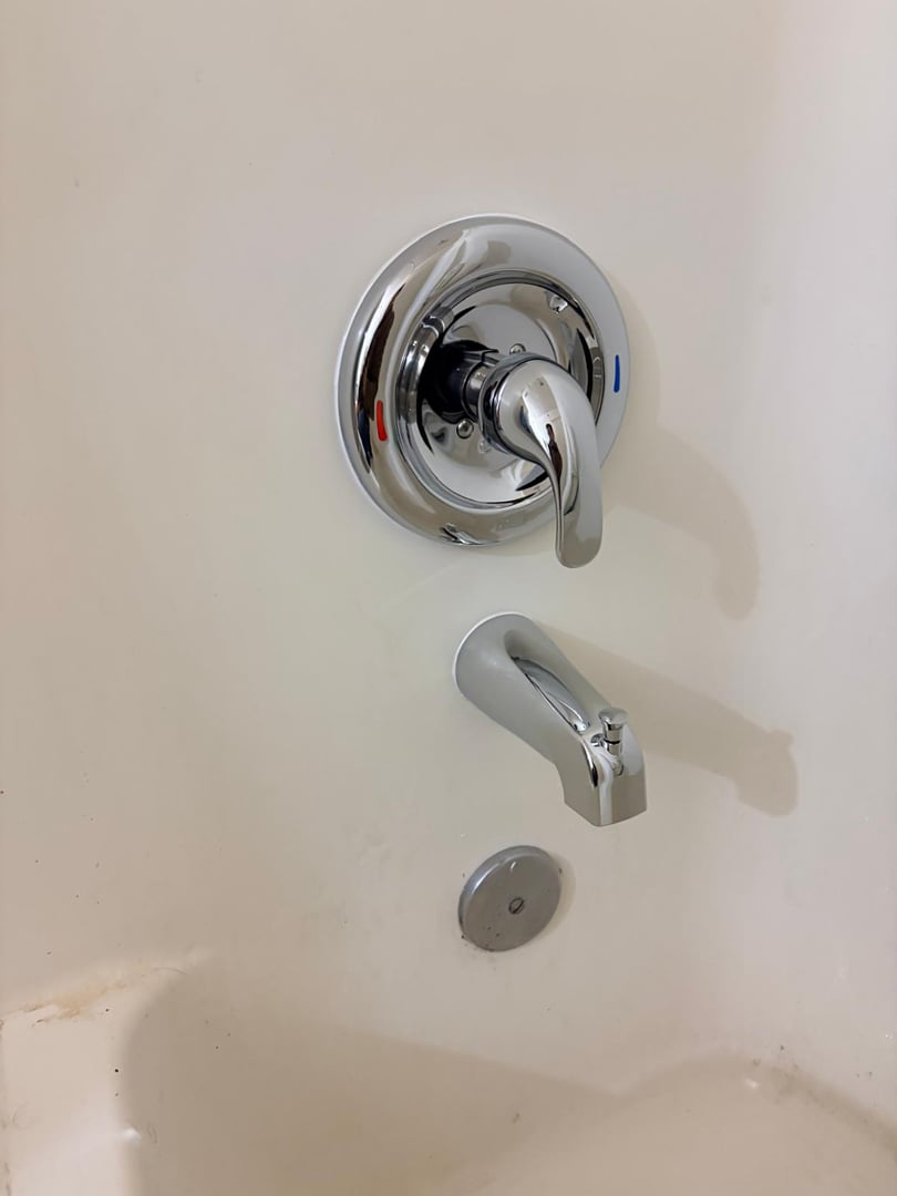 Shower tub valve diverter replacement
