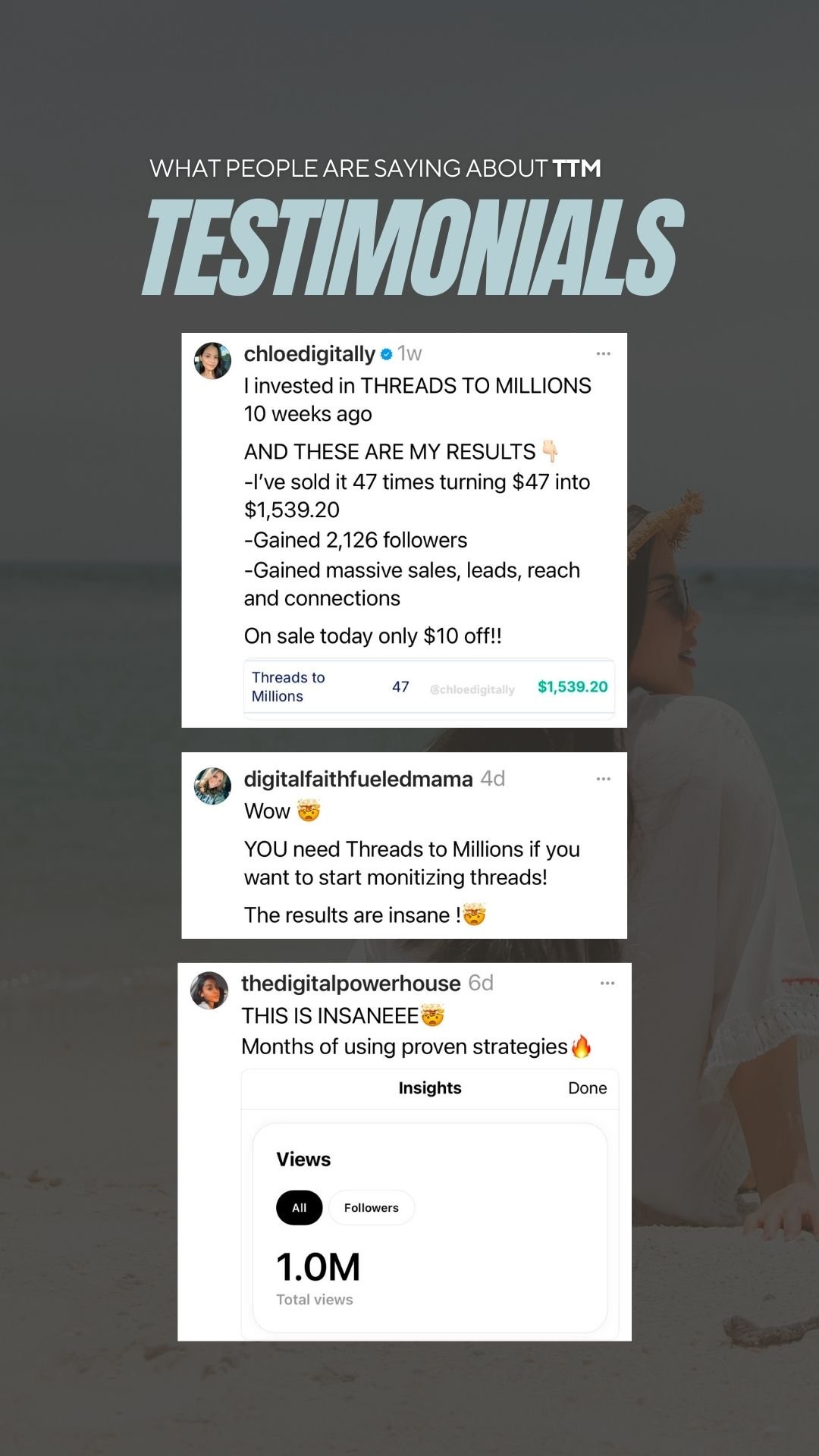 Future-pacing image showing scalable growth and long-term business success