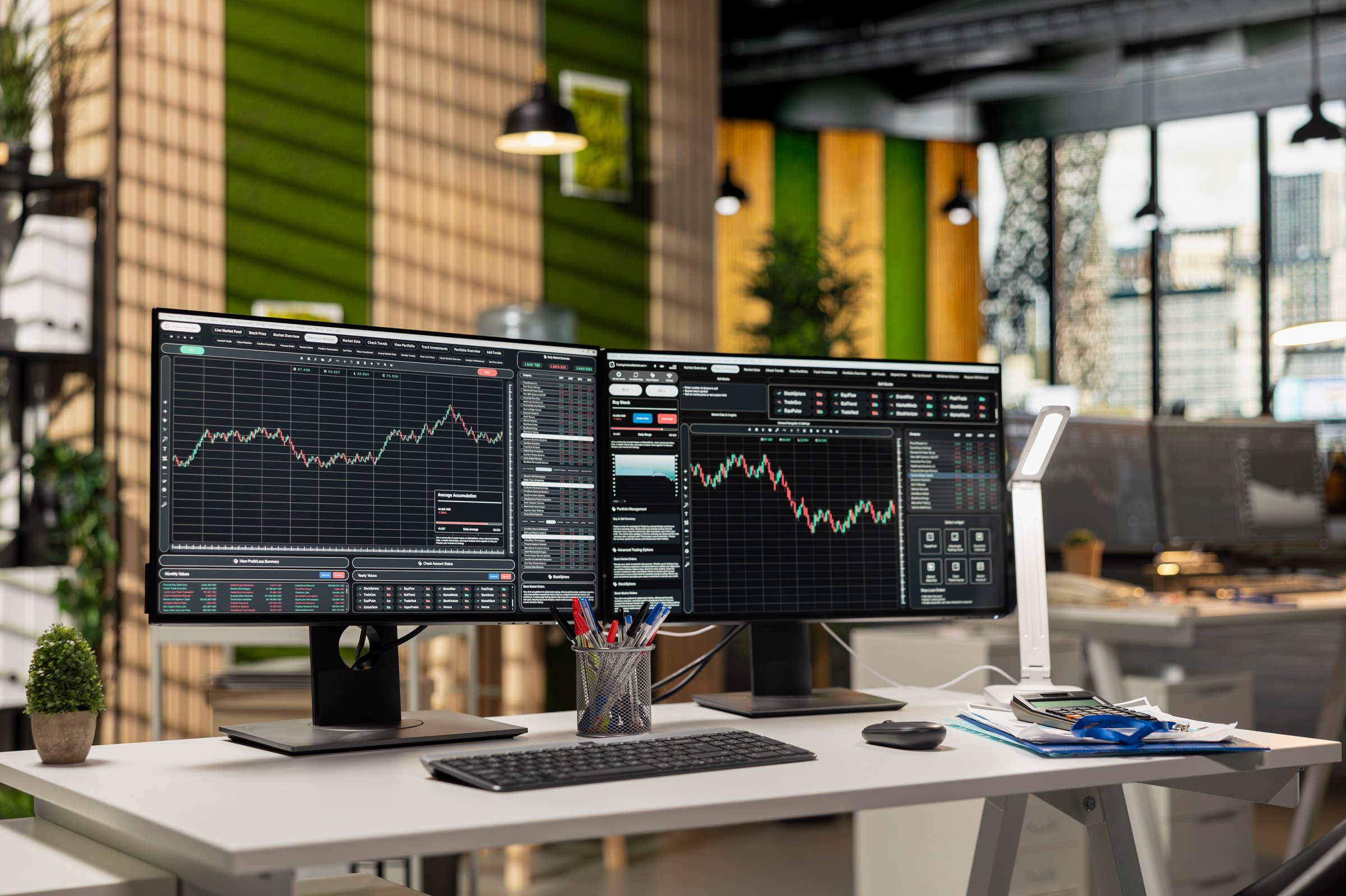 Modern Office Environment