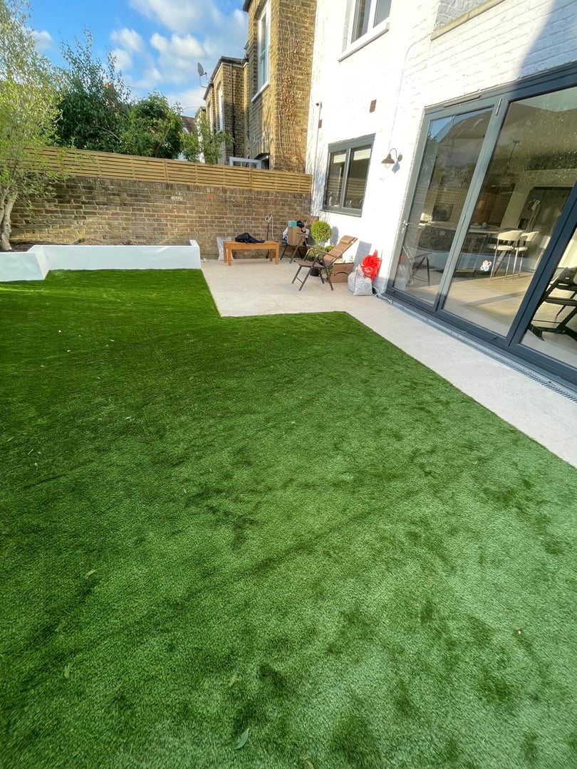 Landscaping project showcase