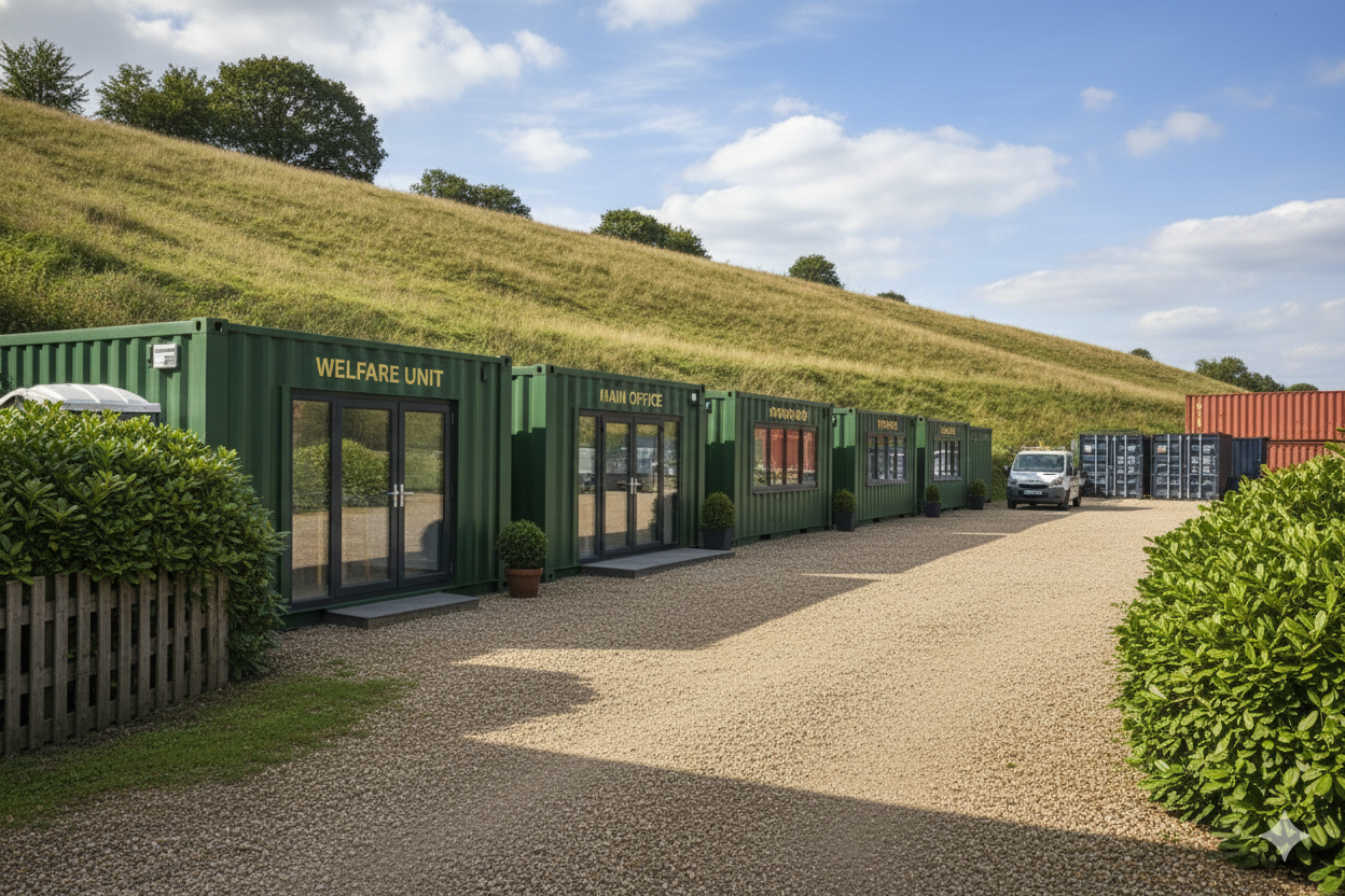 RBH Container Ltd team member at warehouse facility