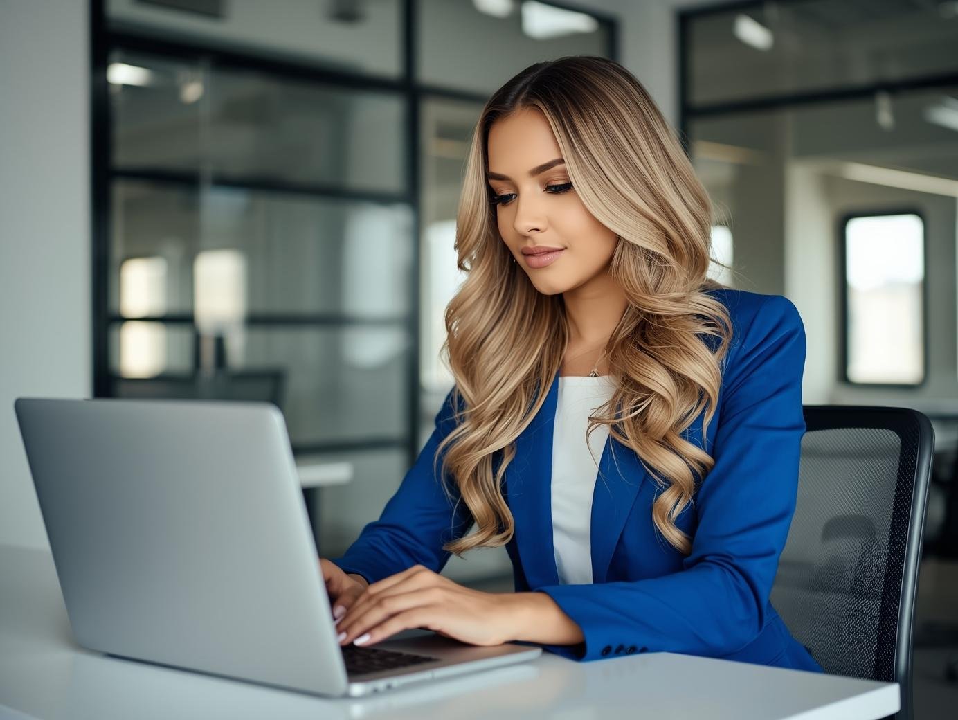 Meeting, women and business people with laptop in office, investment project and discussion. Teamwork, accountant and financial advisor with feedback for finance update, report review and documents