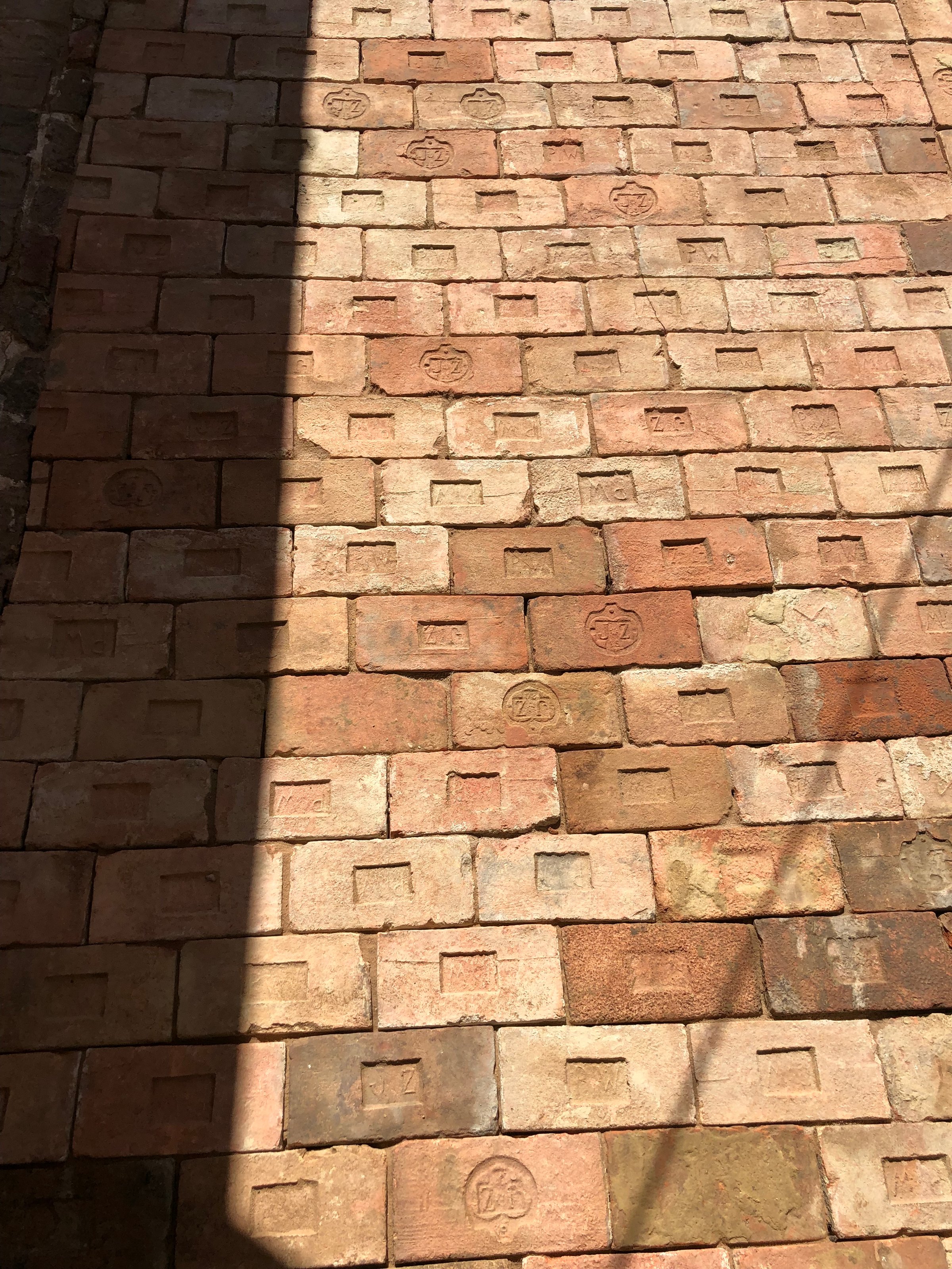 Antique Brick Driveway Detail 4