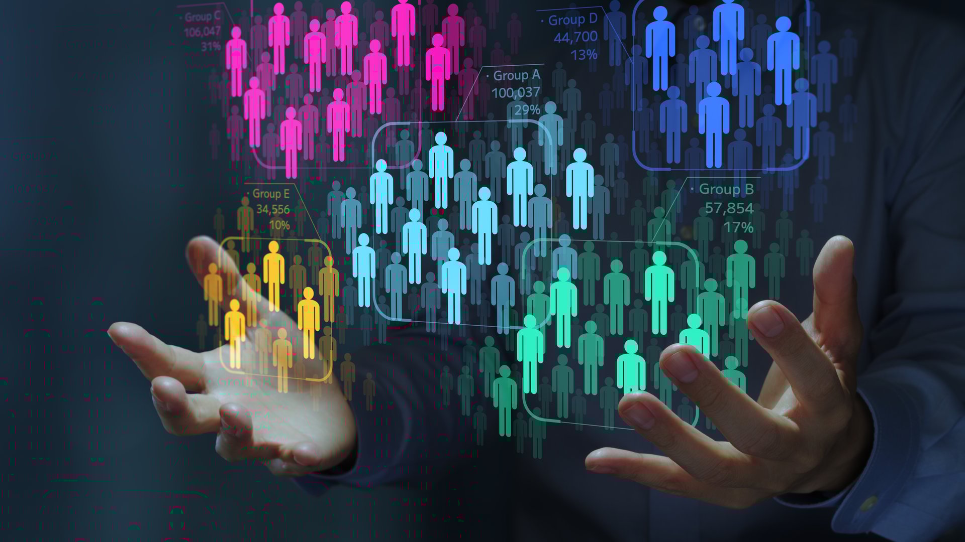 Audience targeting segmentation for paid media campaigns