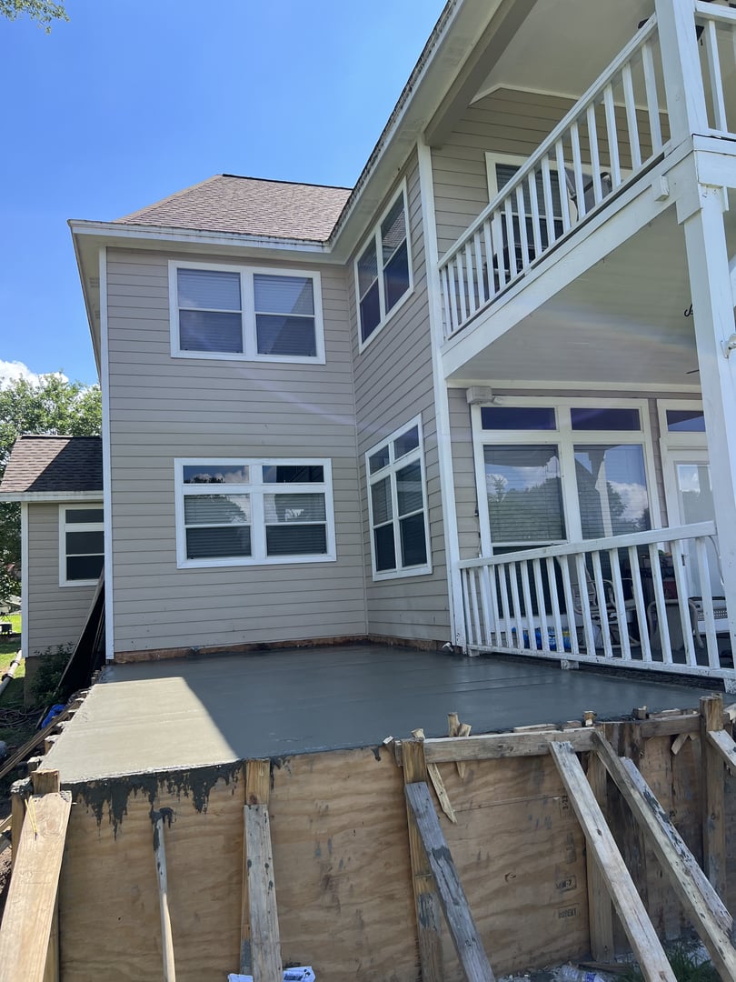 Seven Coves room addition - interior view