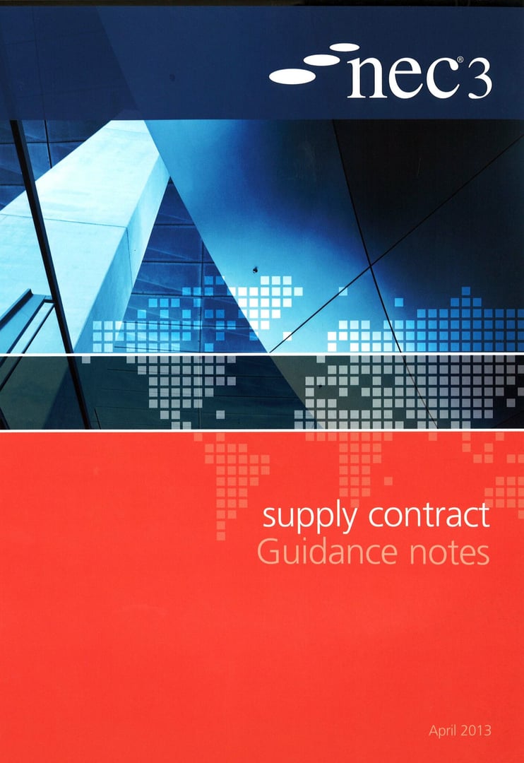 NEC3 Supply Contract Guidance Notes