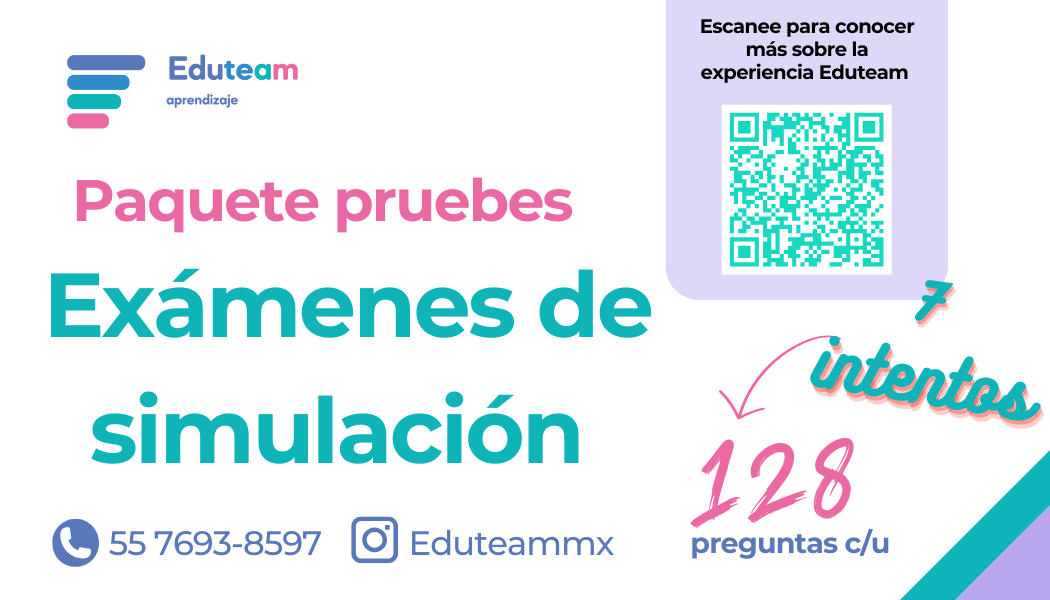 Curso de ingreso al bachillerato en Coacalco - ECOEMS - Curso para la preparatoria en Coacalco - Curso para UNAM - Exámenes de simulación EduTeam