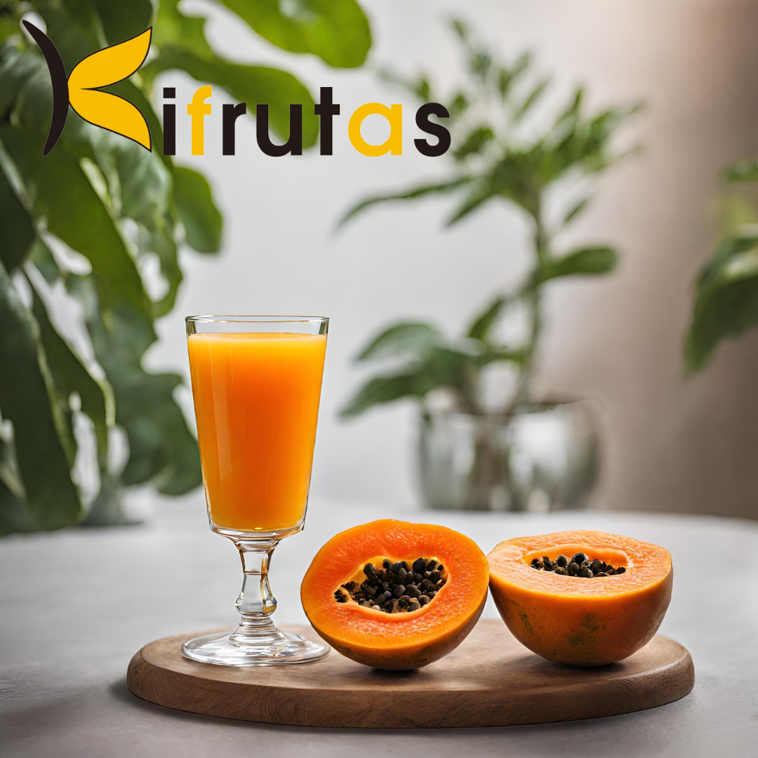 Sumo natural de mamão Kifrutas
