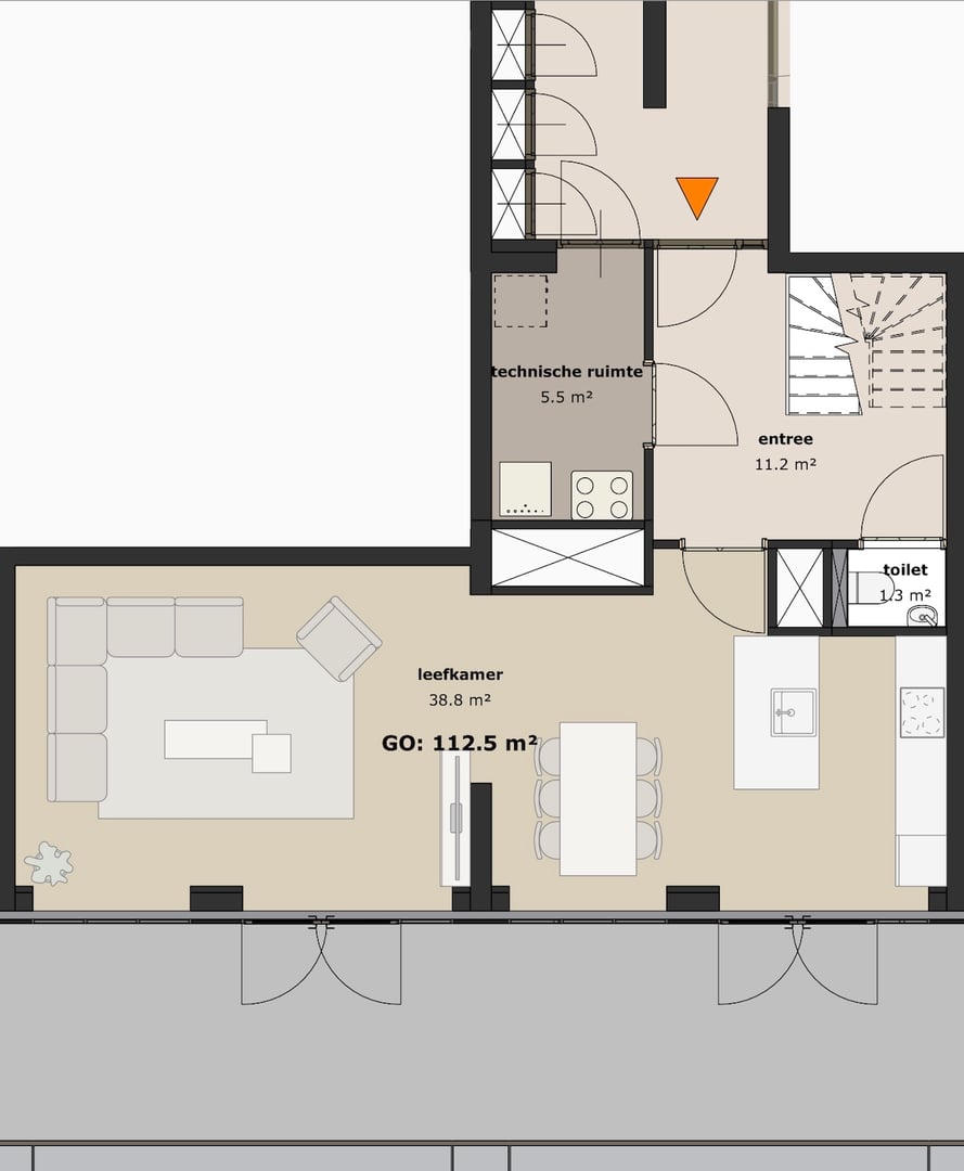 Putgraaf210 - Maisonette 6 Derde Verdieping