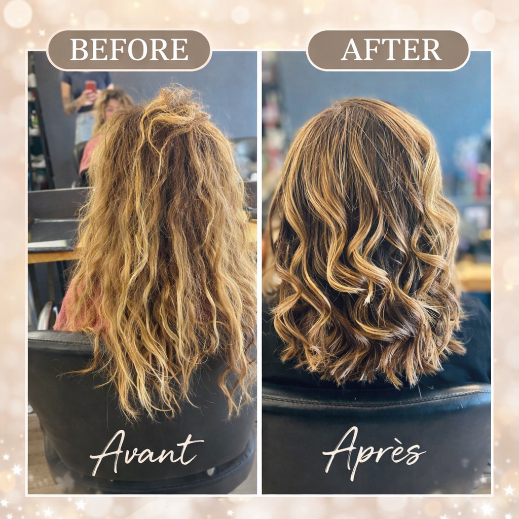 Transformation avant/après