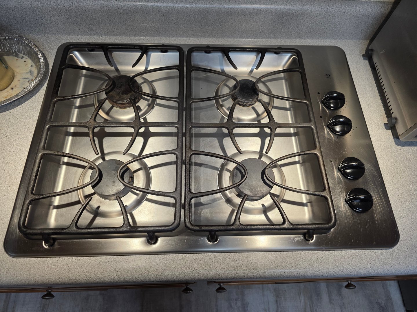 Kitchen after cleaning - showing clean and organized state