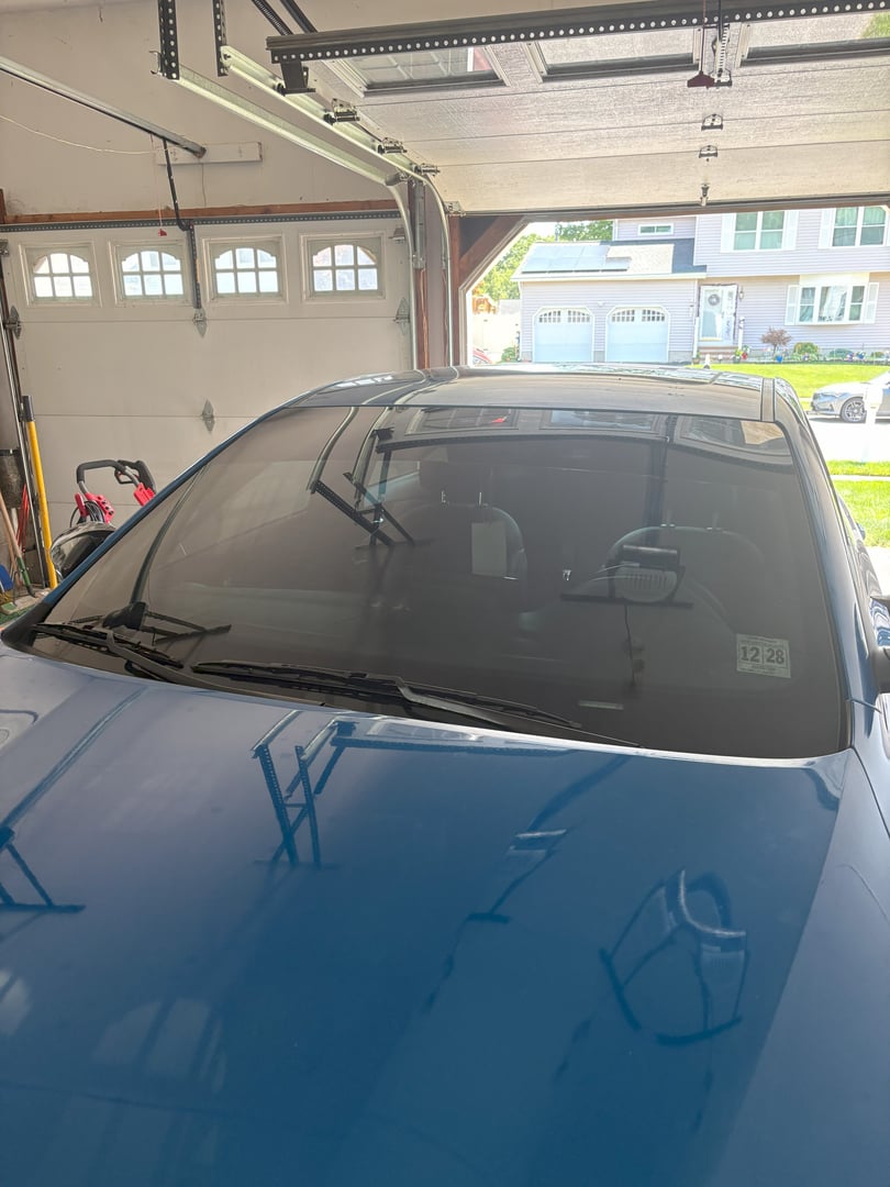 TNM Customs window tinting project