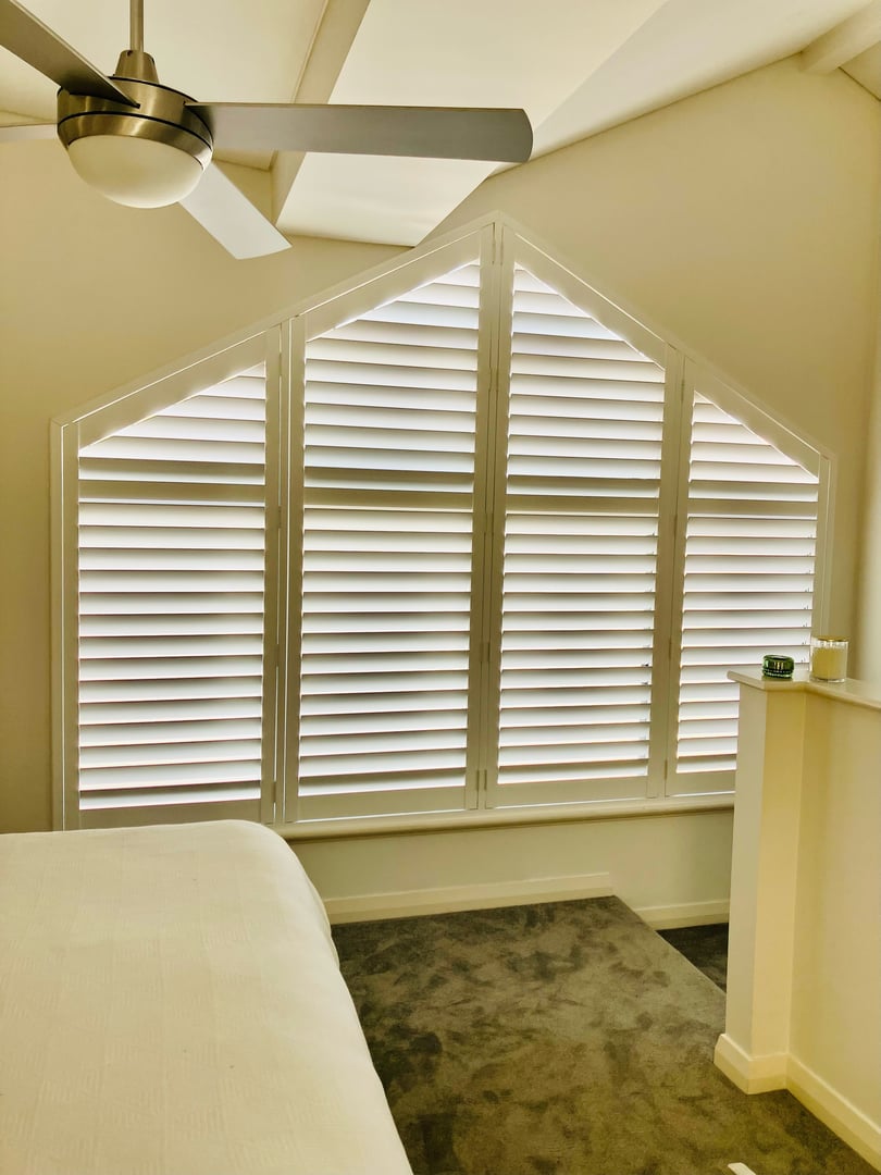Custom plantation shutters Perth indoor window shutters installation