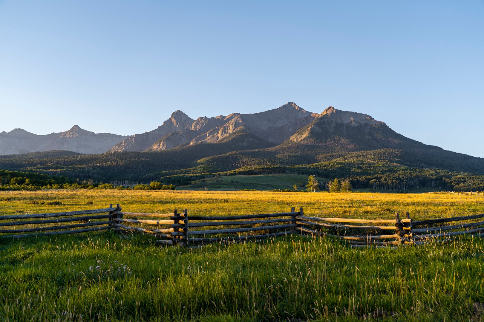 North Idaho Ranch Landscape