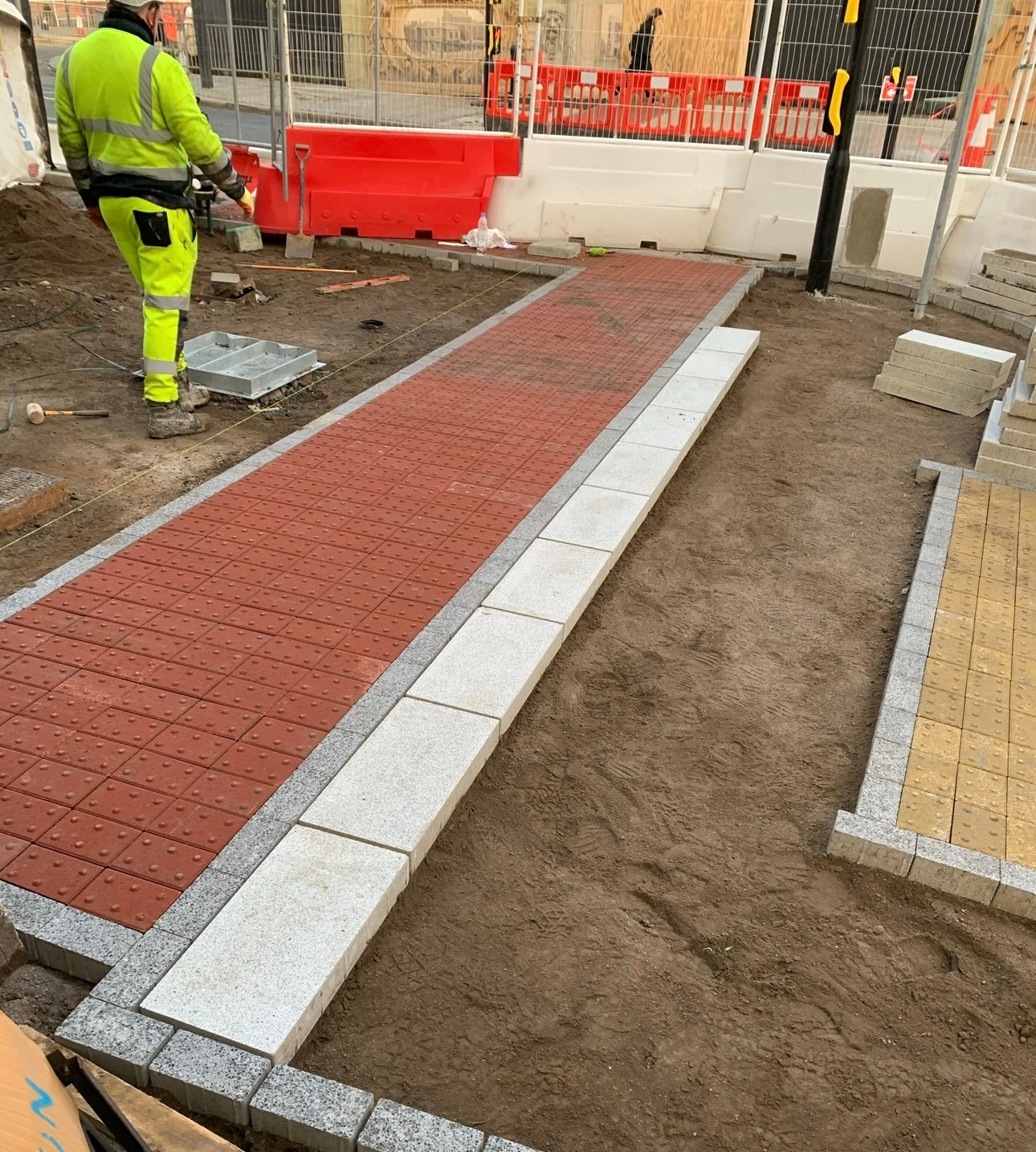 Footpath construction