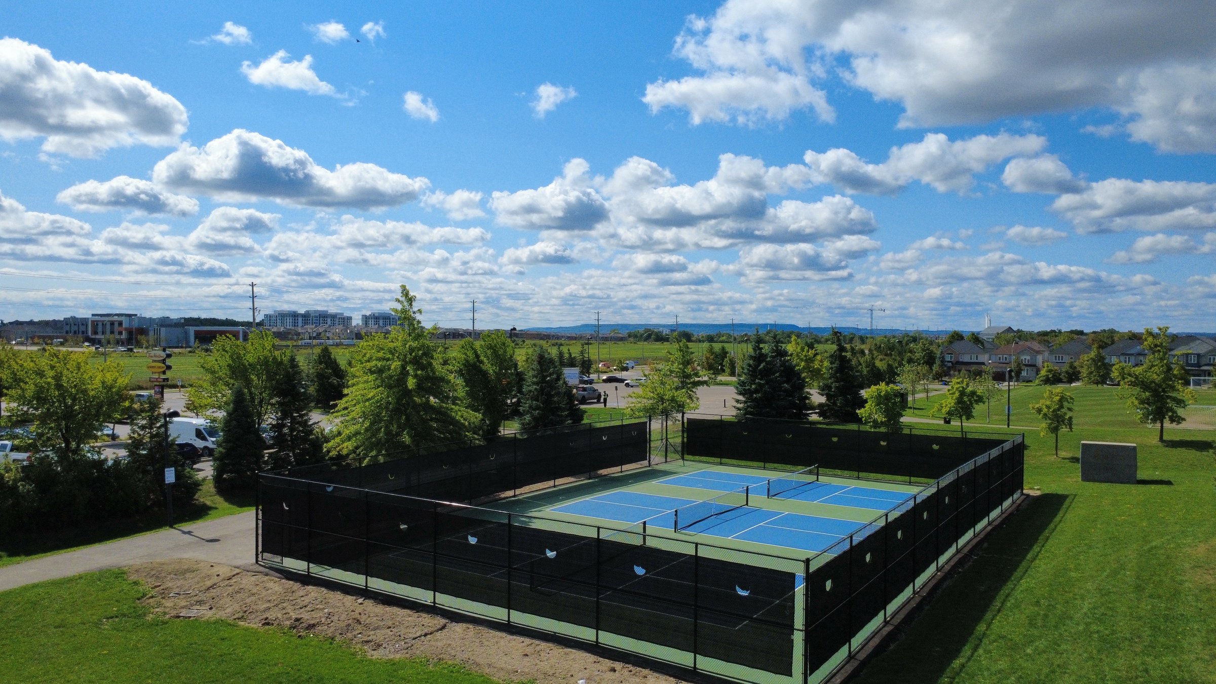 Completed fence project