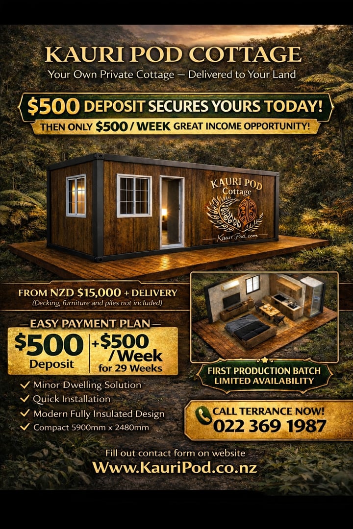 Kauri Pod Cottage