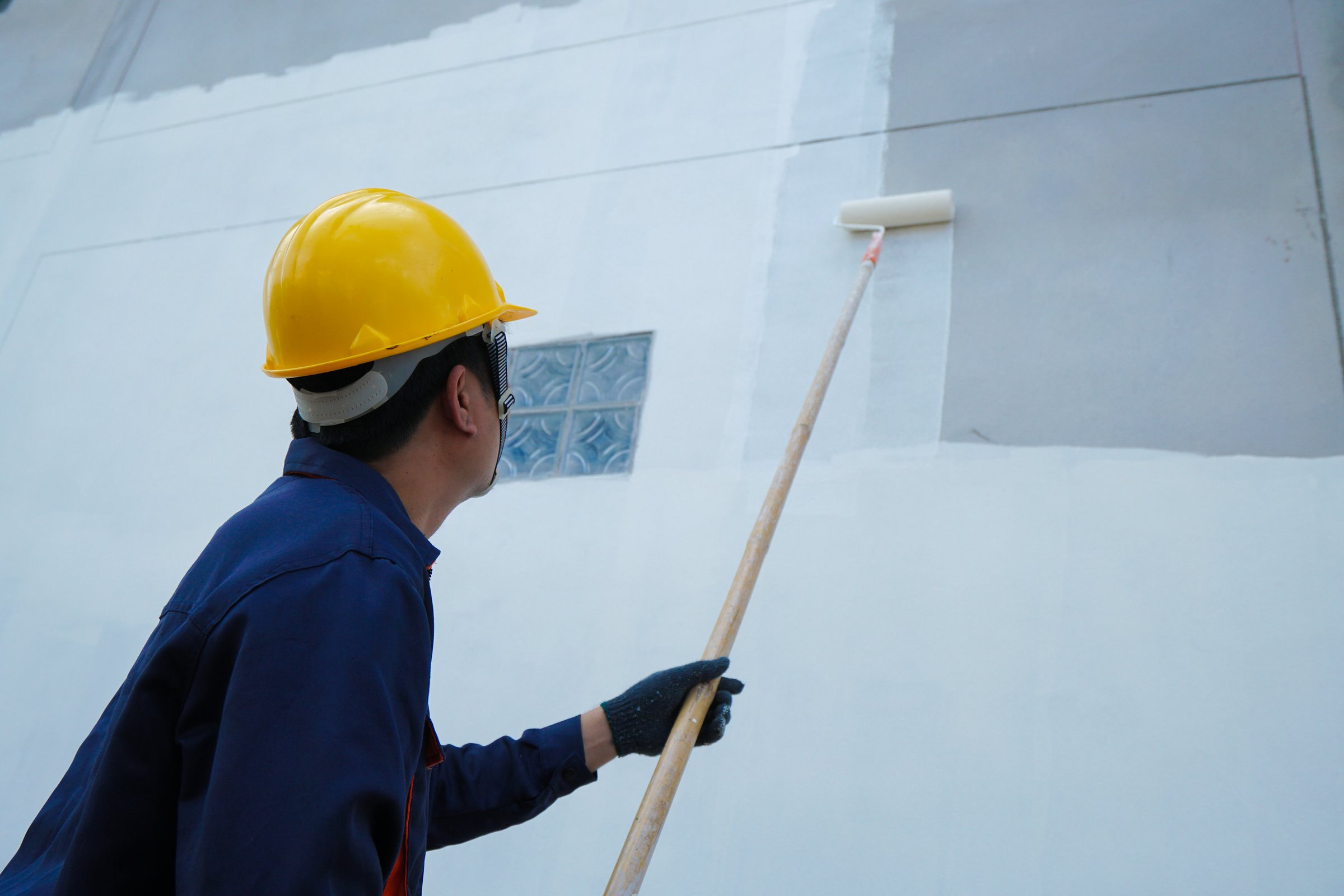 Professional Painter Exterior House Painting Blue Bell Newtown PA - Expert Paint Application Montgomery County Licensed Contractors