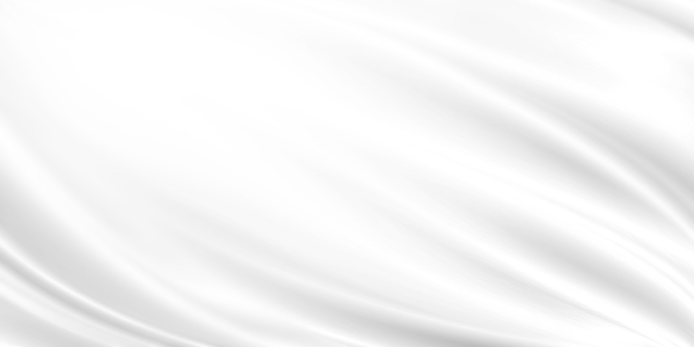 Abstract white fabric background with copy space