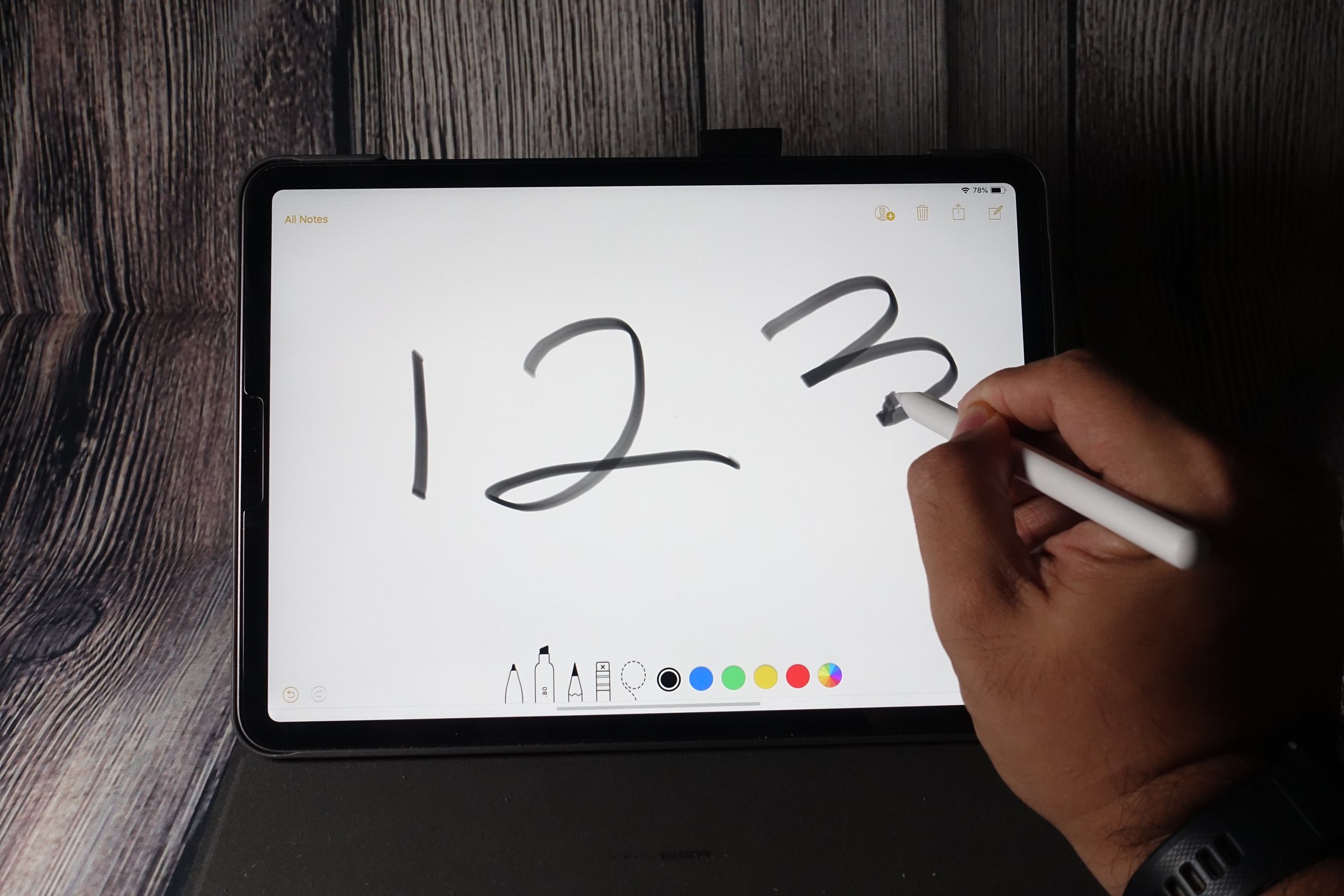 Apple iPad Pro with Magic keyboard and Apple Pencil