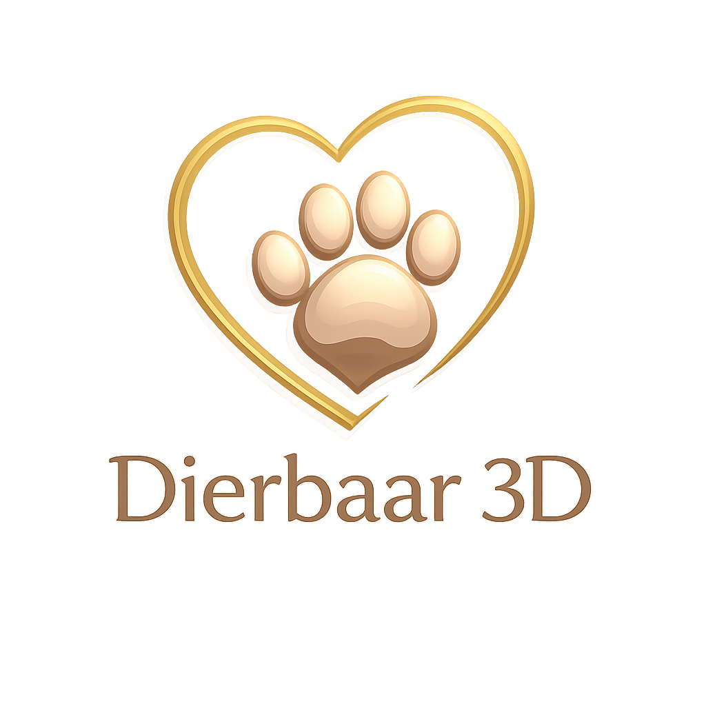 3D kattenbeeldje klein