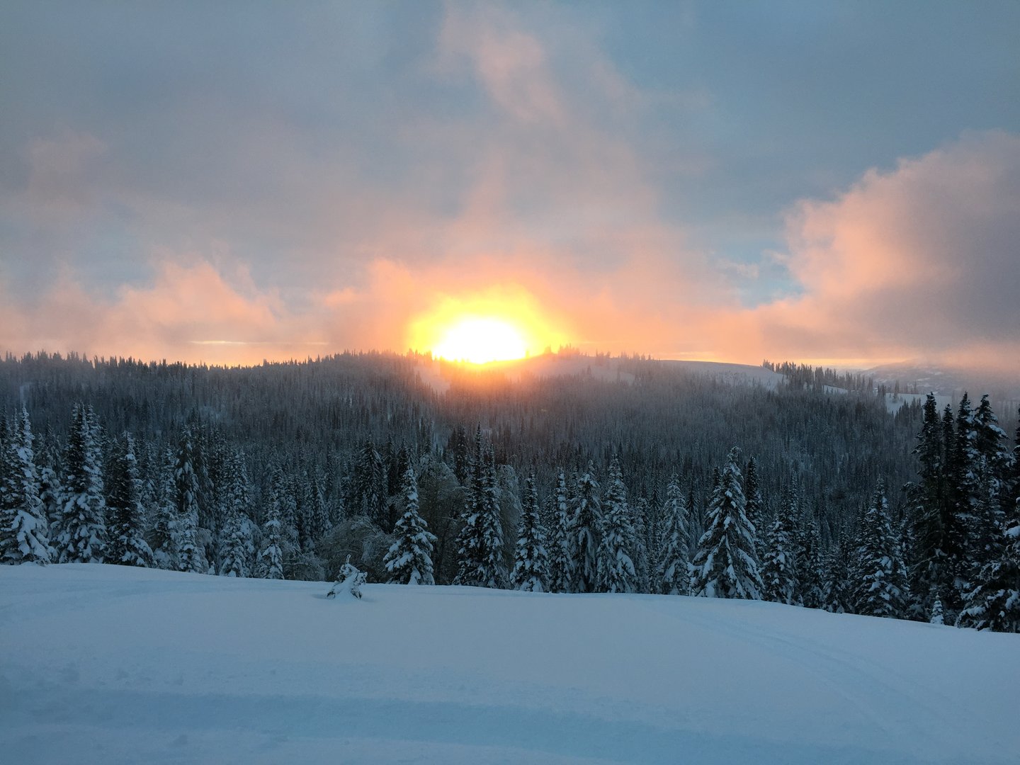 Snowmobile adventure