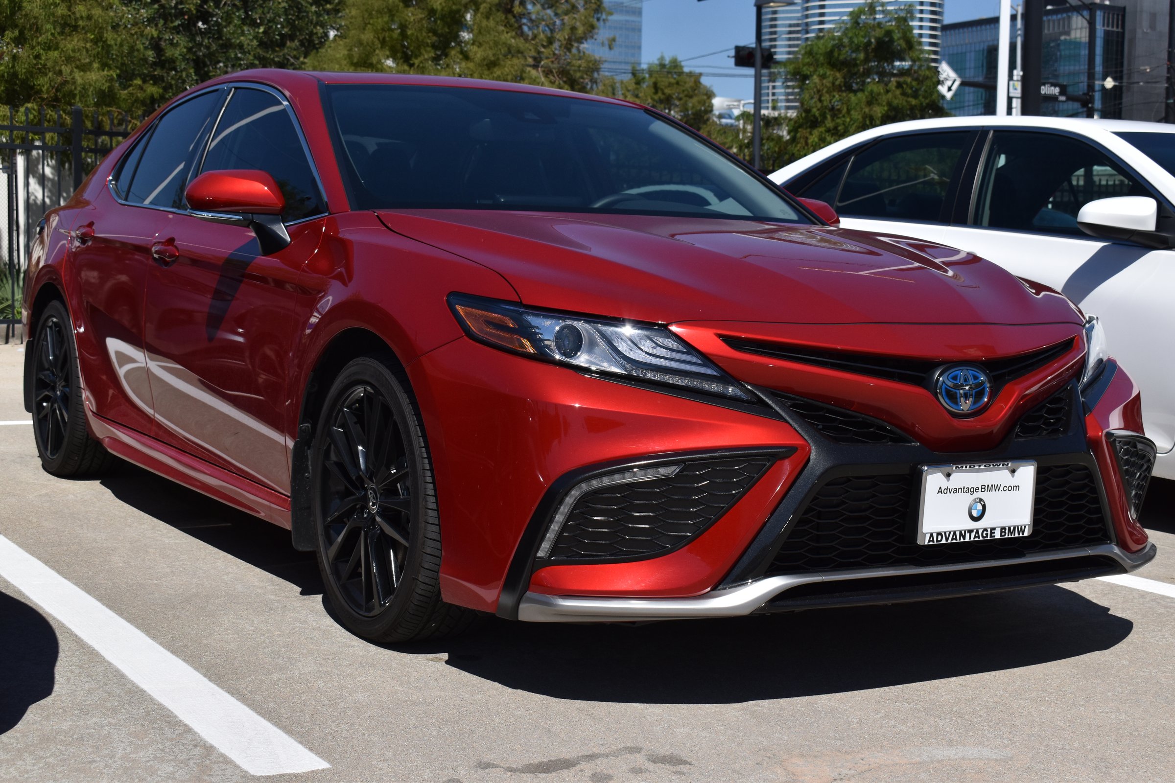 Toyota Camry SE rojo