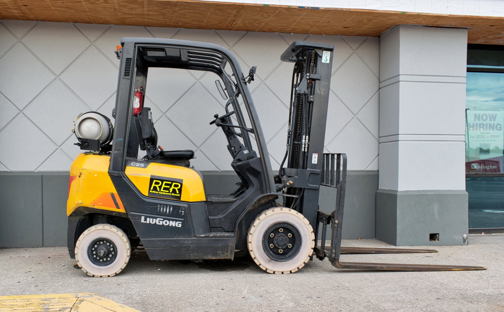 Forklift and light machinery