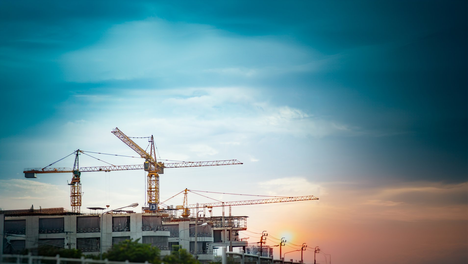 Building supplies background