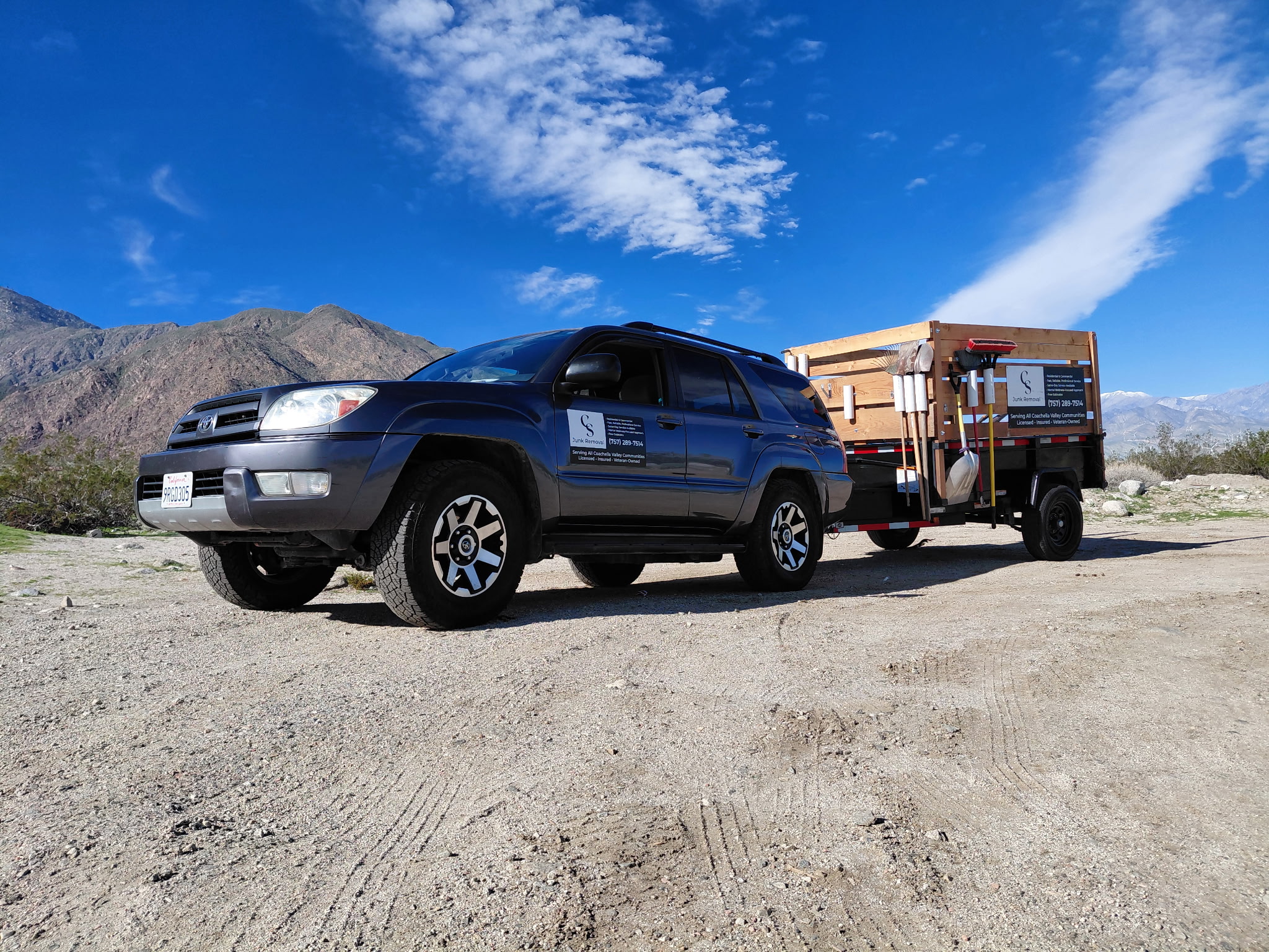 CS Junk Removal truck