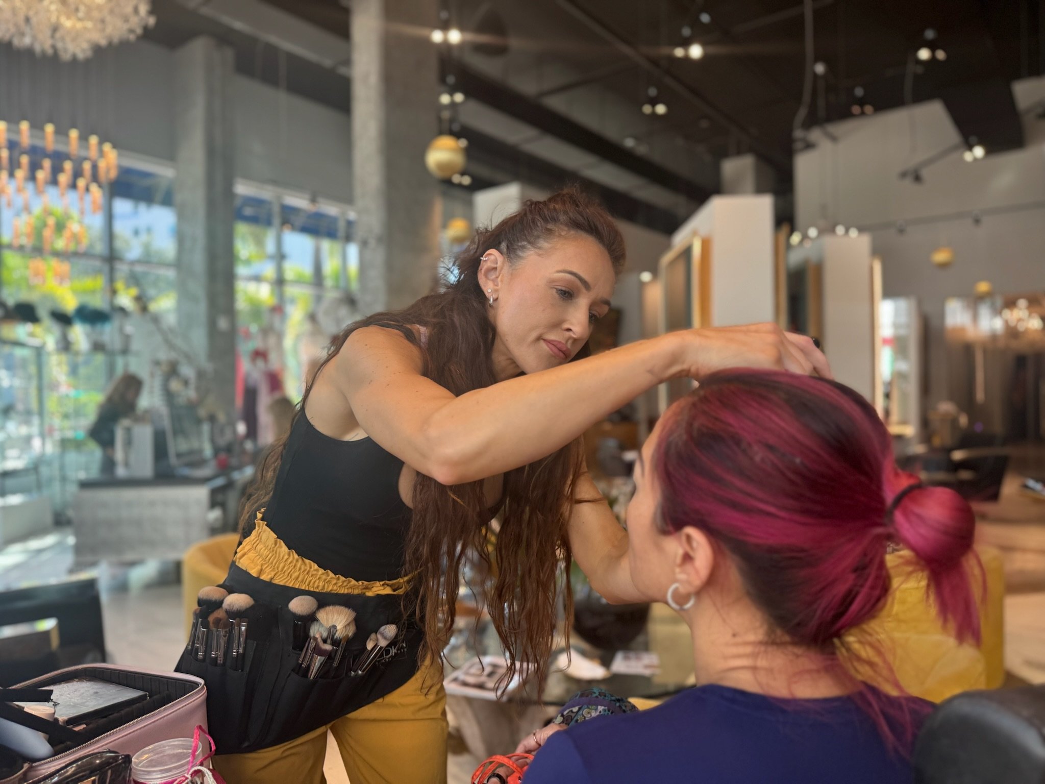 Hair salon make up downtown Sarasota Ana Molinari salon spa boutique