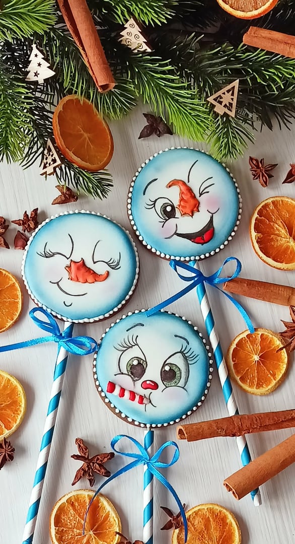 Świąteczne postacie z piernika