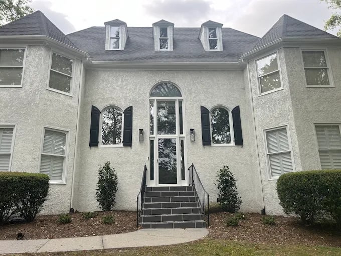 Beautiful home exterior painted by Walt Painting Company