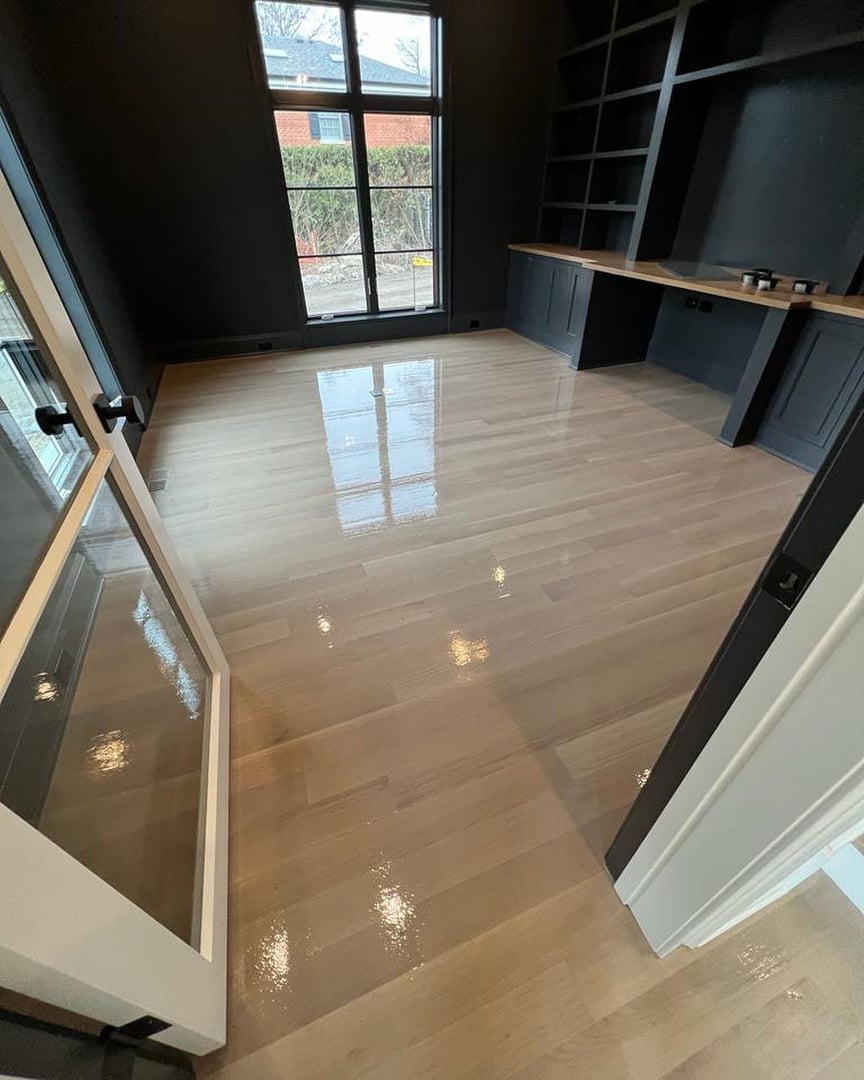 Parquet Floor Refinishing Project Photo