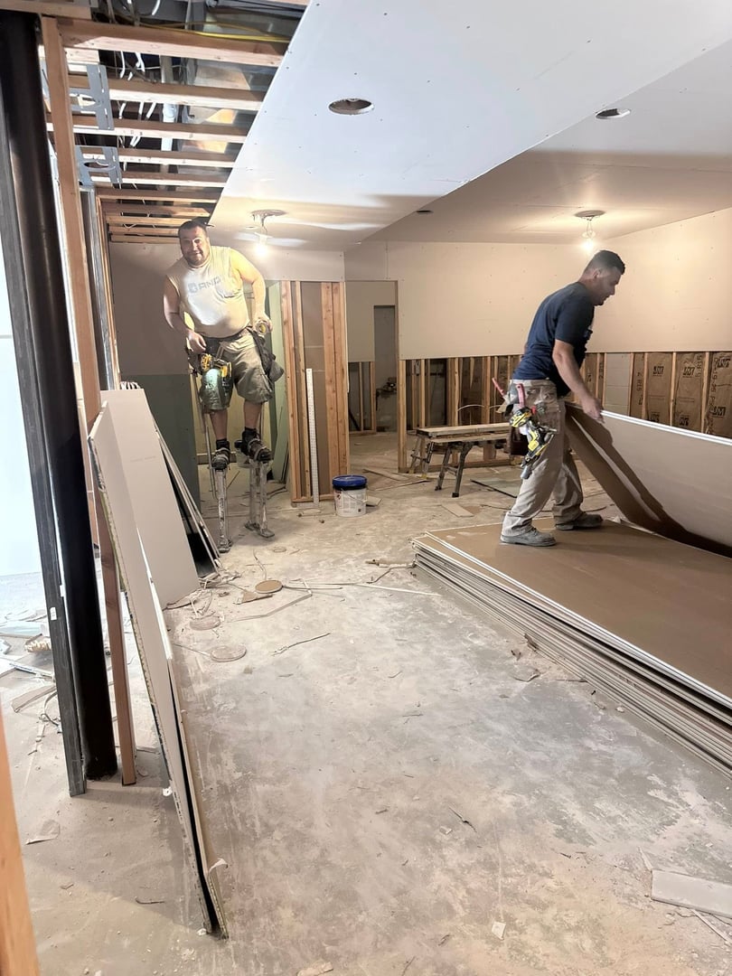 Basement construction detail