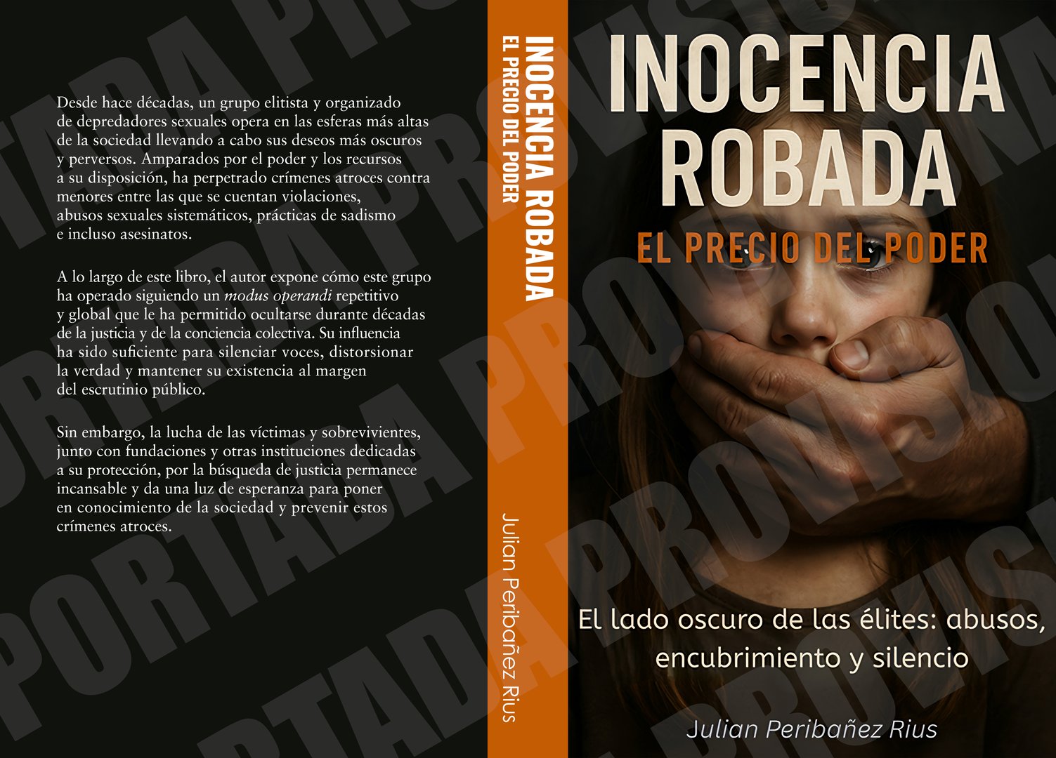 Book cover for Inocencia Robada: El Precio del Poder