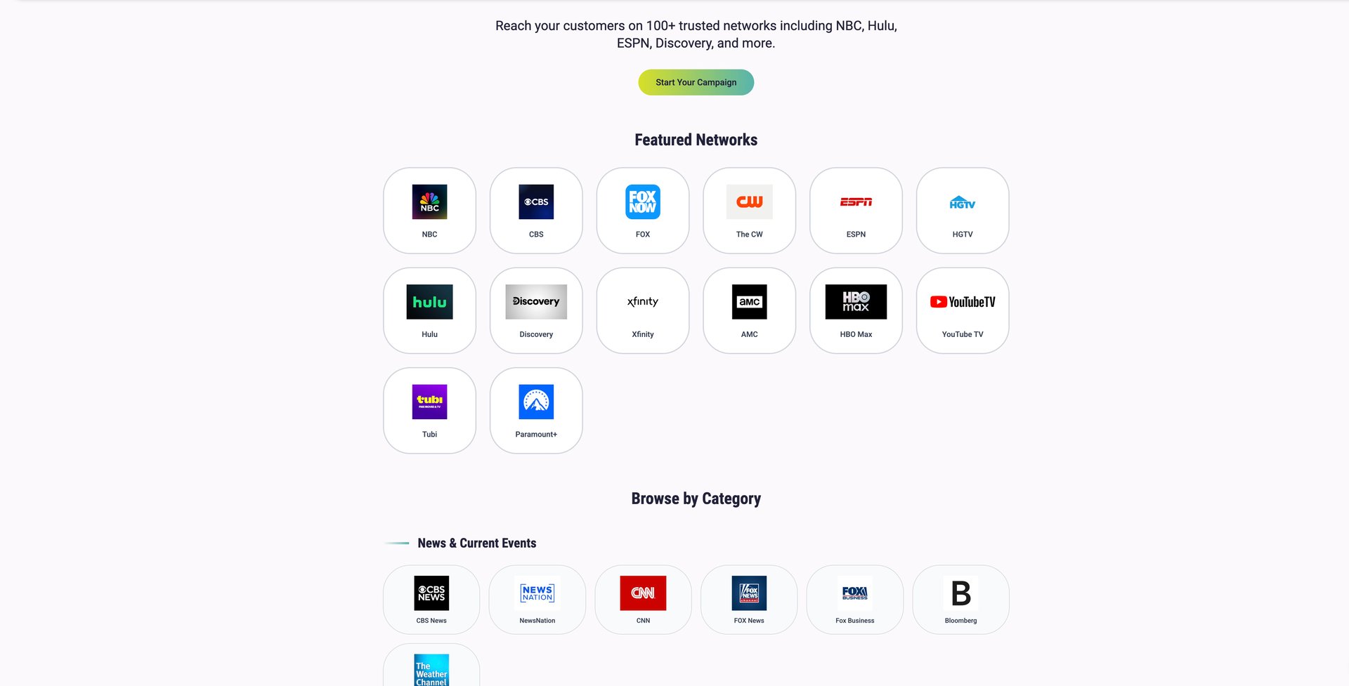 NexGenAds Premium TV Channels