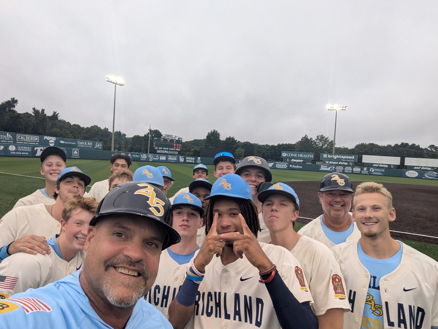 Richland Post 215 Baseball Team