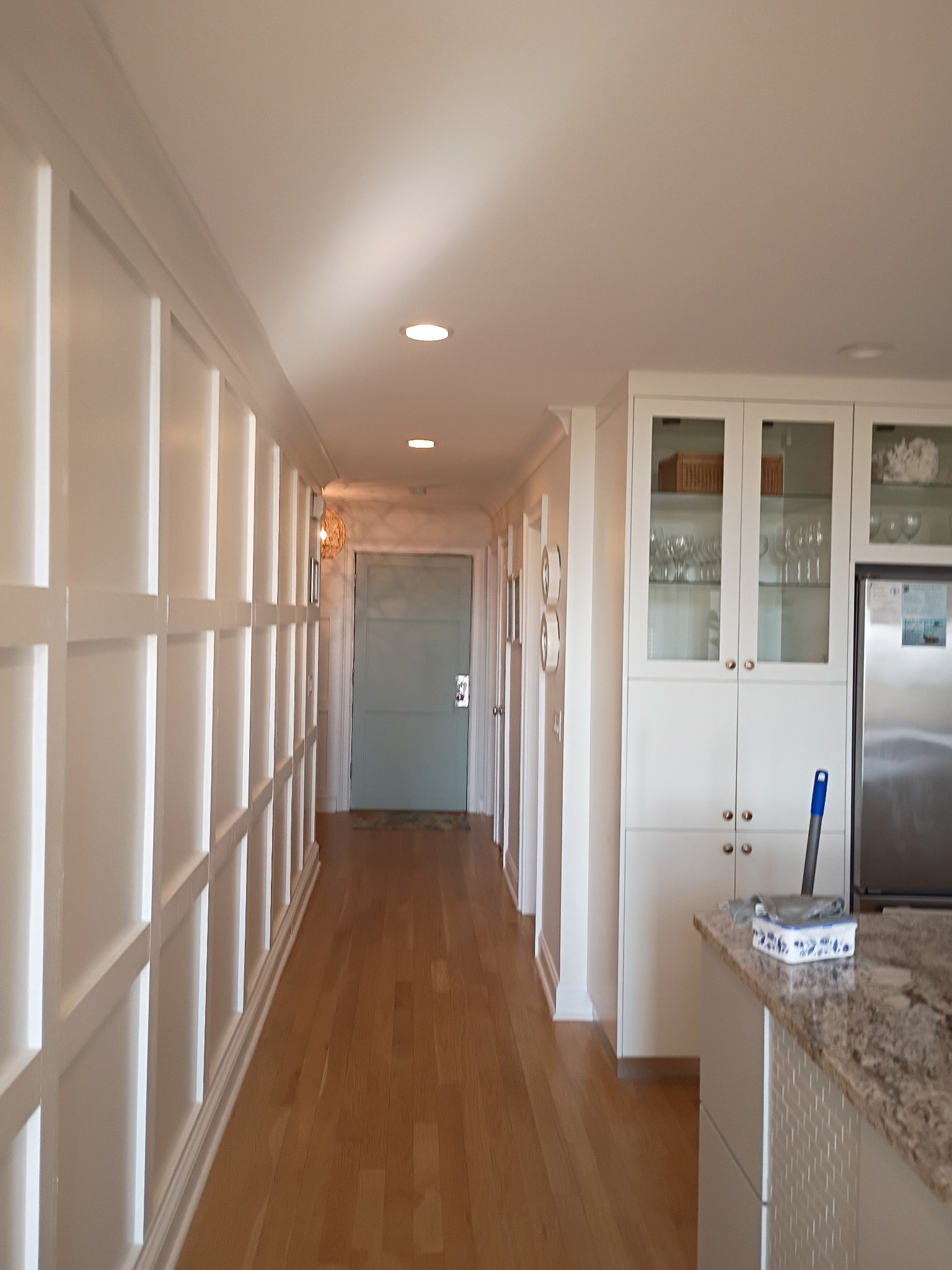 Merlin Drywall & Paint service van in Charleston