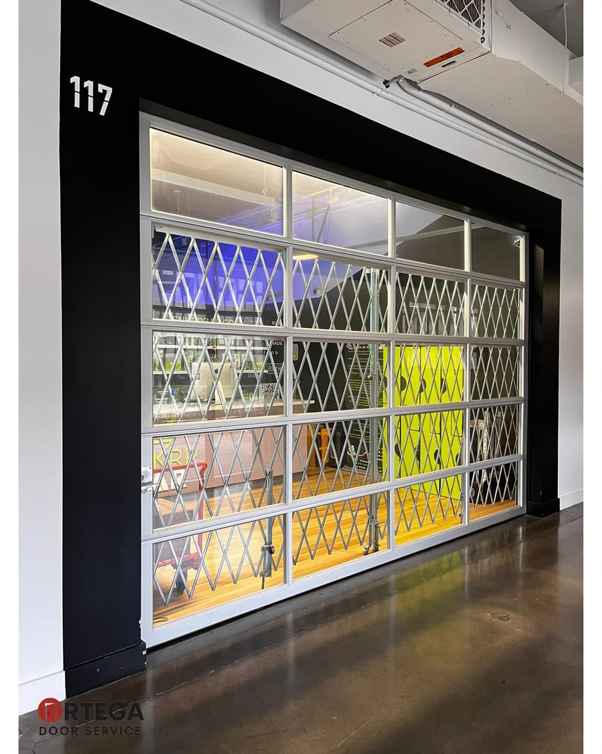 Professional commercial door project