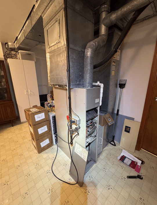 Before 1 - HVAC Job 1