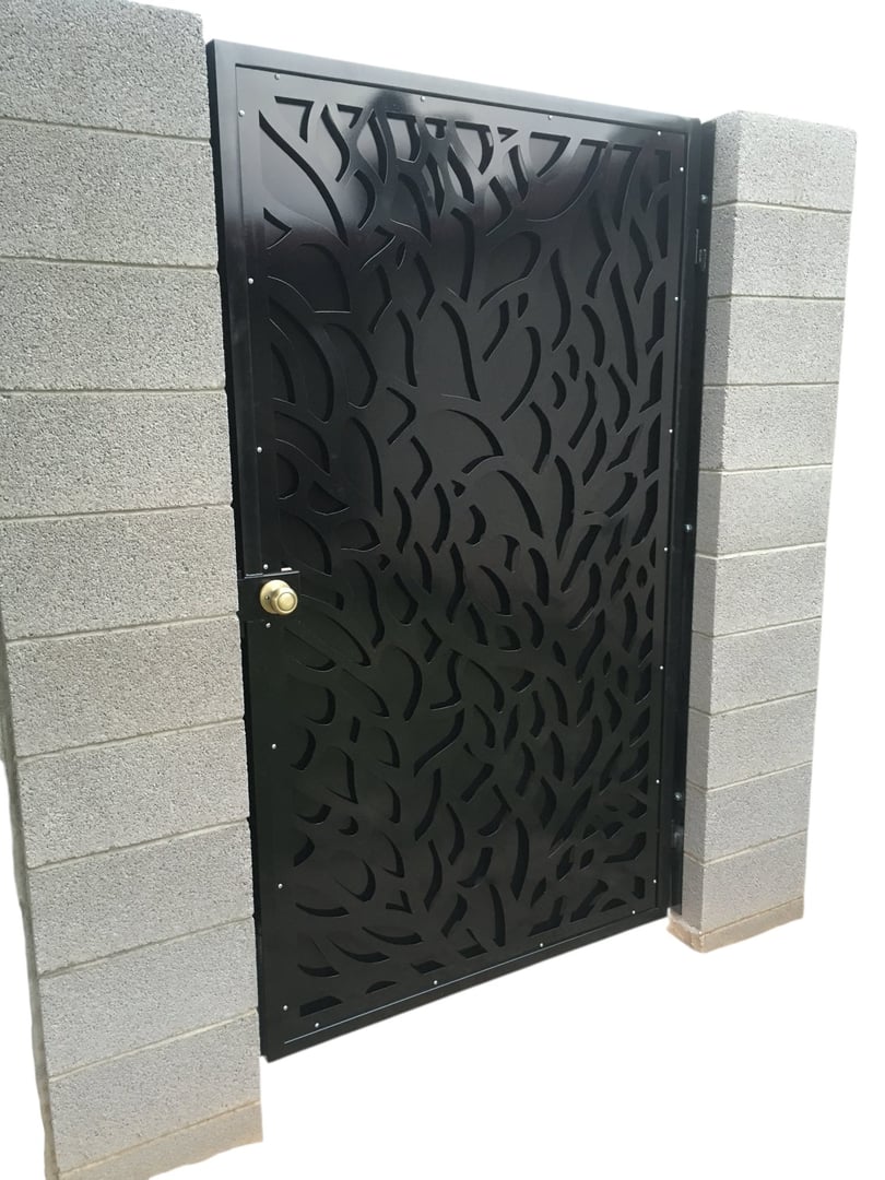 Custom metal gate fabrication by Twisted Logic