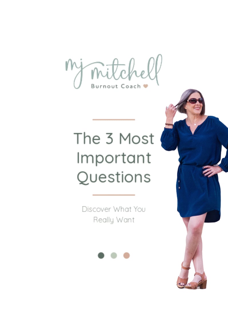The 3 Most Important Questions - Free Guide by Coach MJ Mitchell