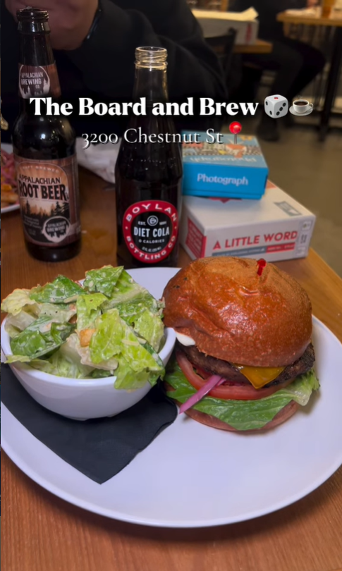 The Board and Brew interior