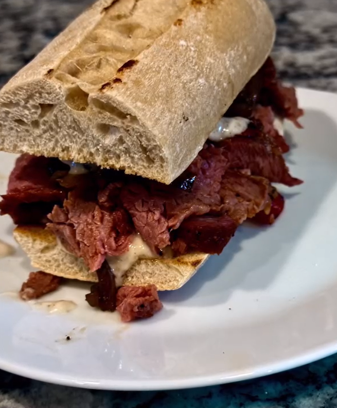 Smoked Tri-Tip Sandwiches