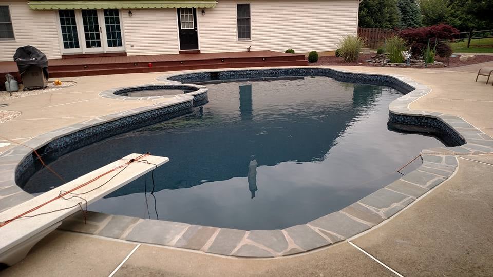 Pool project by 3M Brothers Pool Plastering