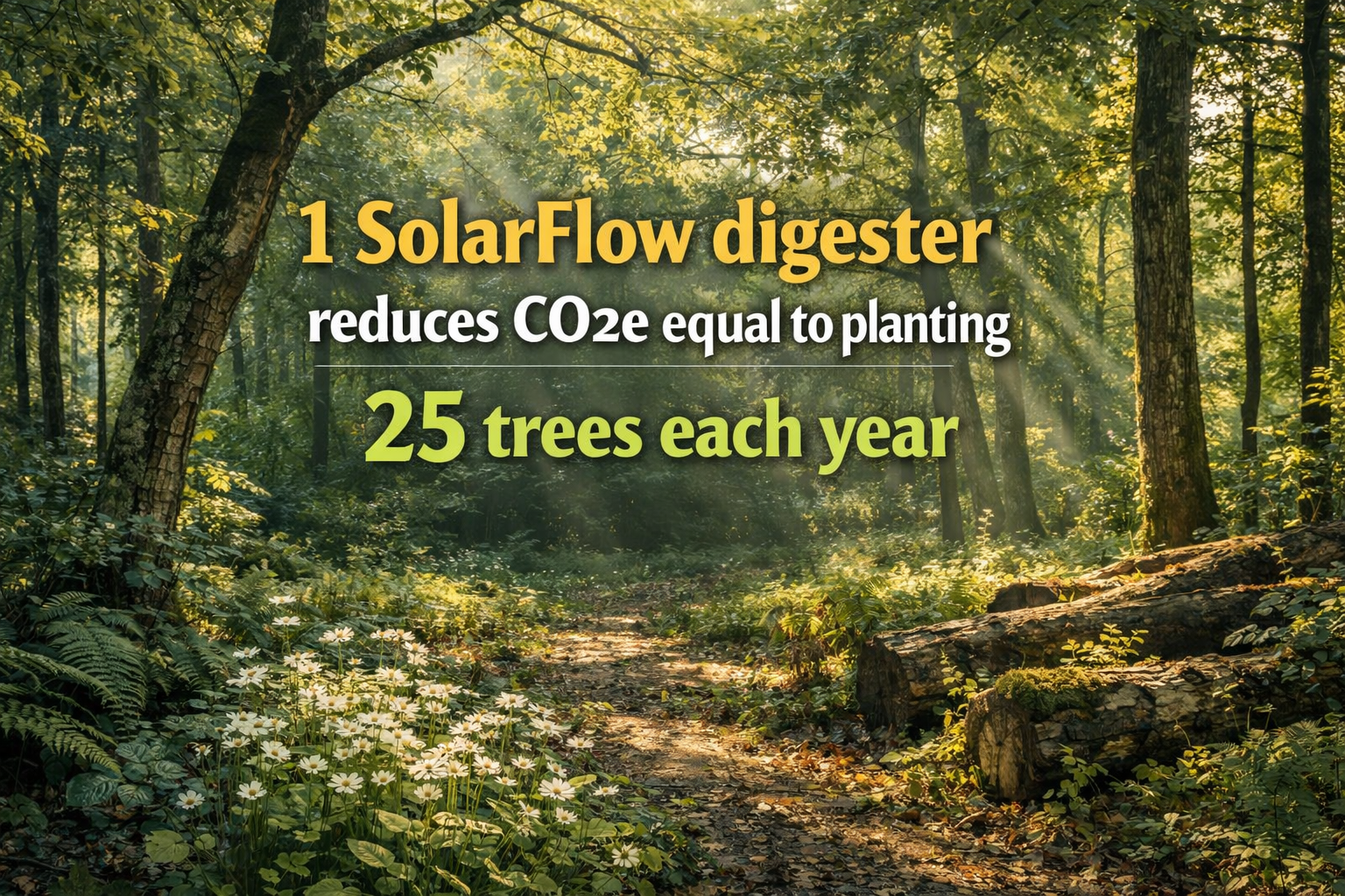 Solar Flow Anaerobic Digester System