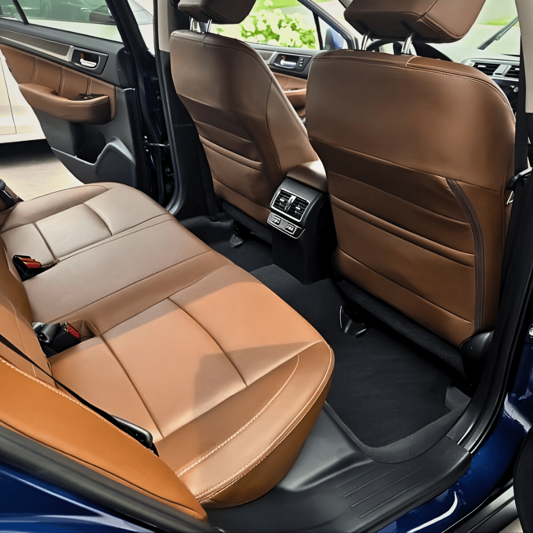 Car interior detailing result