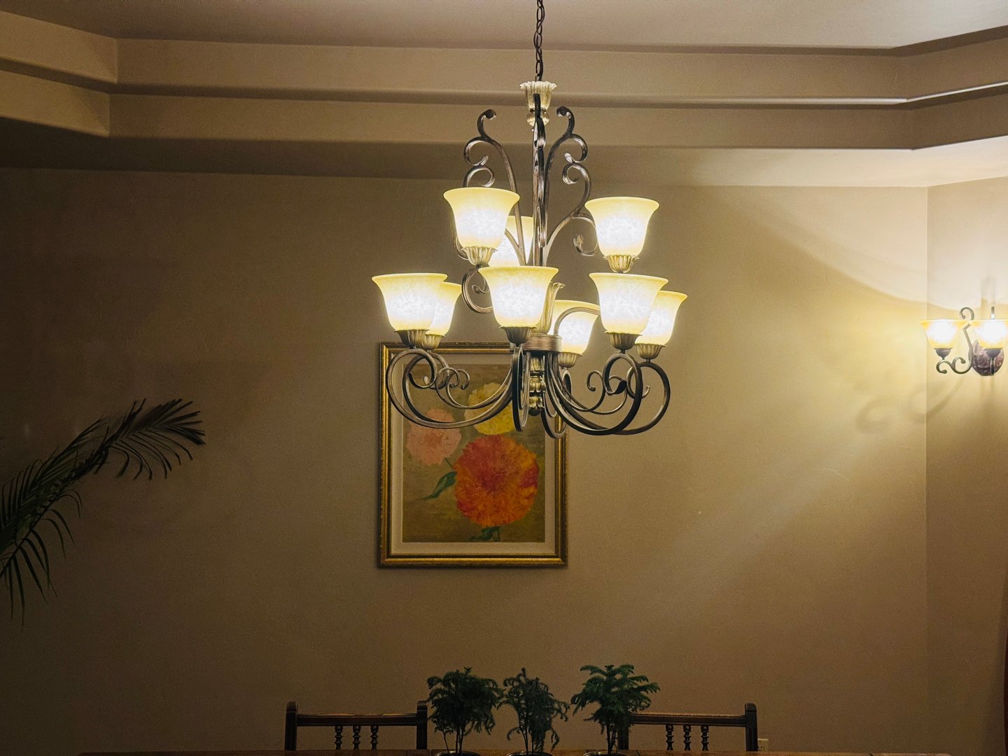 Electrician working on panel