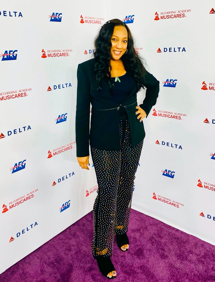 Lela Christine at MusiCares event